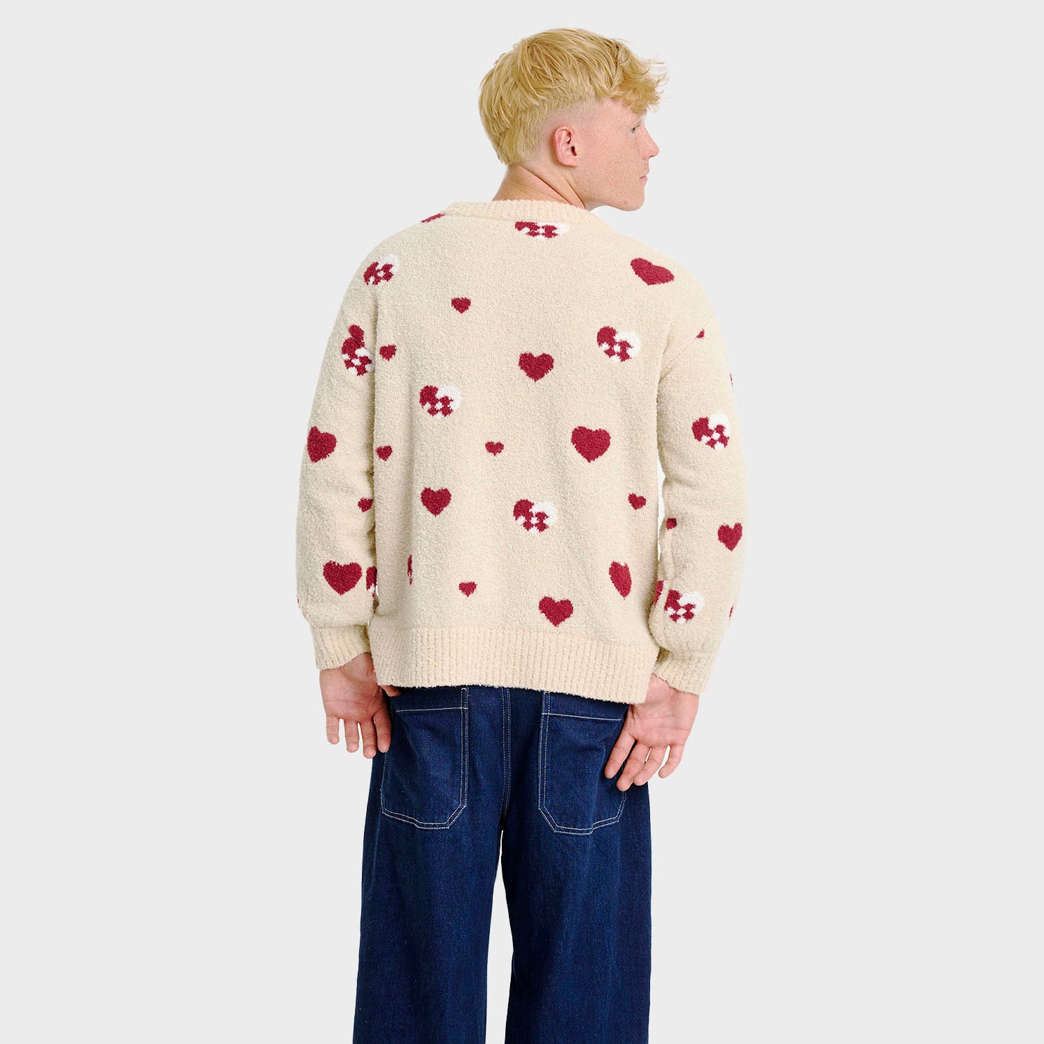 Julehjerte julesweater - Dame